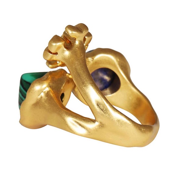 TORY BURCH • Semiprecious Stone Roxanne Ring - Picture 4 of 6